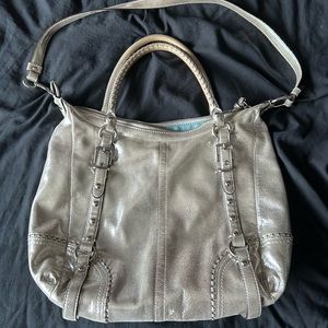 Metallic Coach bag